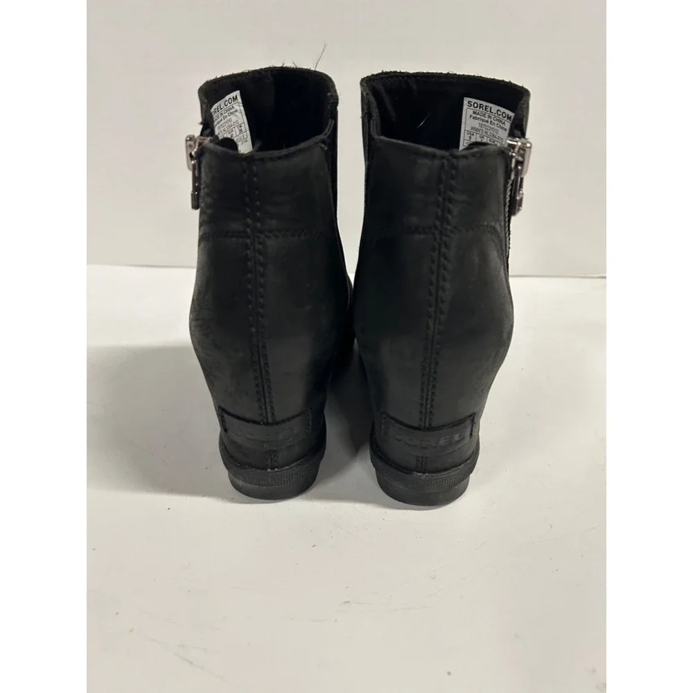 Women's SOREL Chelsea Wedge Water Proof Boots Ladies Sz 9‎ M